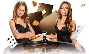 Tabel American Roulette dengan chip virtual dan penempatan taruhan yang intuitif